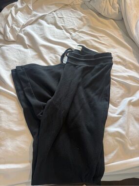 Black Knit Lounge Pants